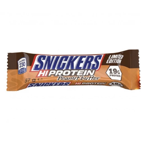 Snickers HI-PROTEIN bar mogyoróvaj 57g LIMITED edition