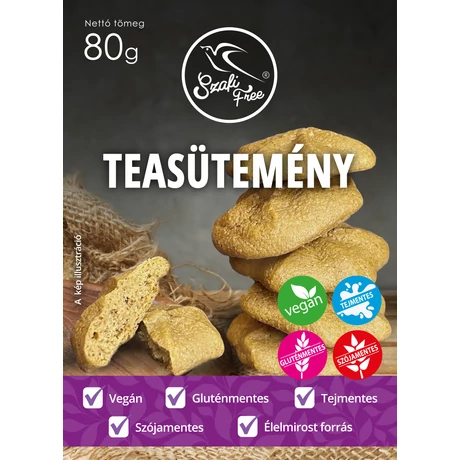 Szafi Free Teasütemény 80g
