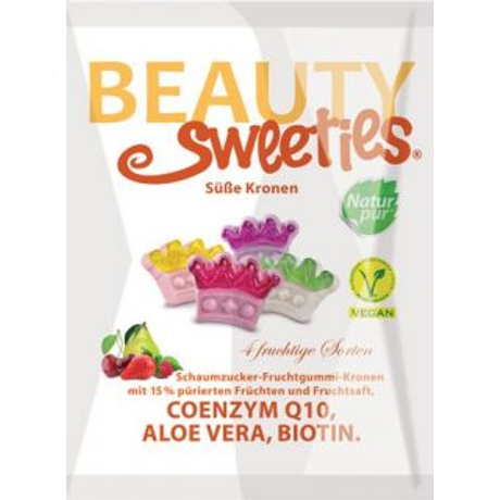 Beauty Sweeties Gyümölcsös Habcukor-Gumicukor Koronák 125g