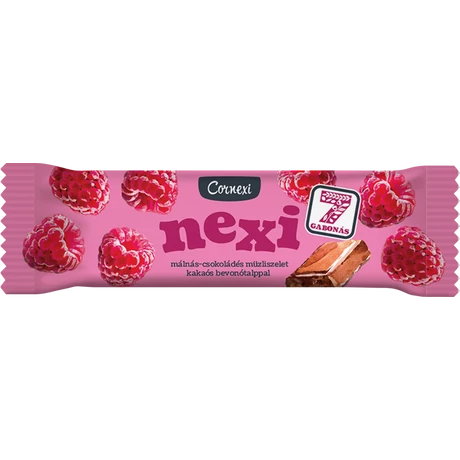Cornexi Nexi Málnás-Csokoládés müzliszelet 25g