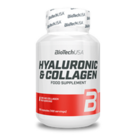 BiotechUSA - Hyaluronic and Collagen 100 caps