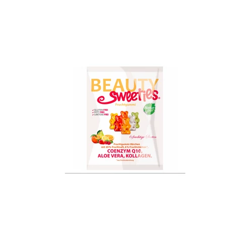 Beauty Sweeties Gyümölcsös Gumicukor Macik 125g