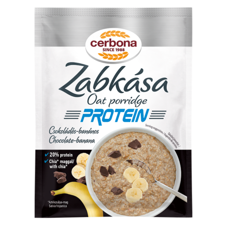 Cerbona Sport Protein zabkása csokis-banános 60g