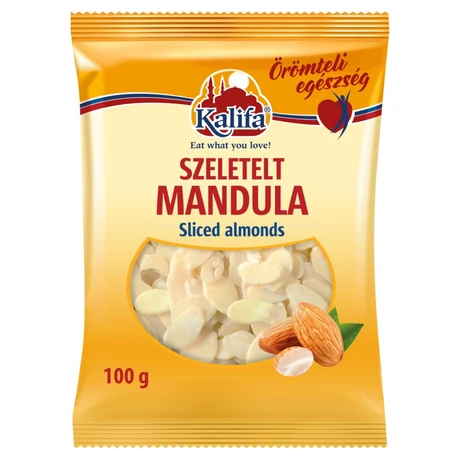 Kalifa mandula szeletelt 100g