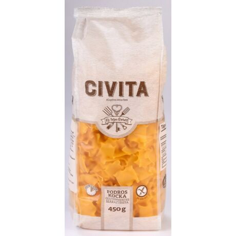 Civita kukoricatészta fodros kocka 450g
