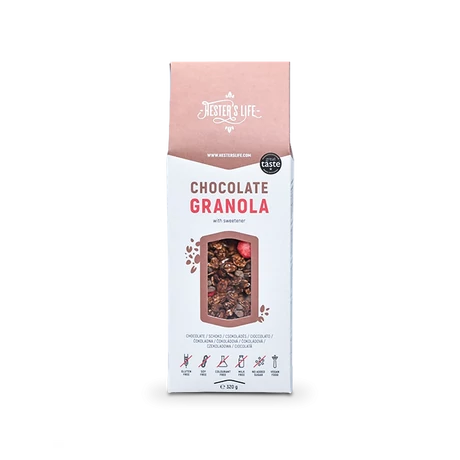 Hester's Life Chocolate Granola- Csokoládés Granola 320g