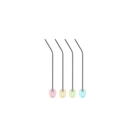 Tescoma 
 myDRINK rozsdamentes acél szívószál szűrővel, 4 db, tisztítókefével  
