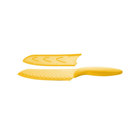 
 PRESTO TONE tapadásmentes Santoku kés 16 cm , sárga  
