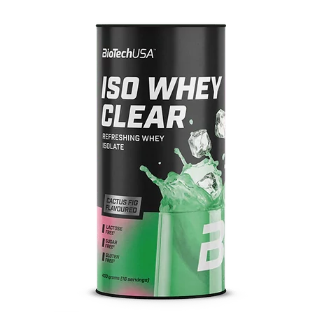 BiotechUSA Iso Whey Zero Clear 400g kaktuszfüge