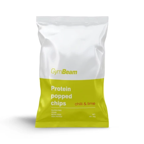 GymBeam Protein chips 40g Chili and lime
