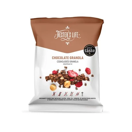 Hester's Life Chocolate Granola - csokoládés 55g