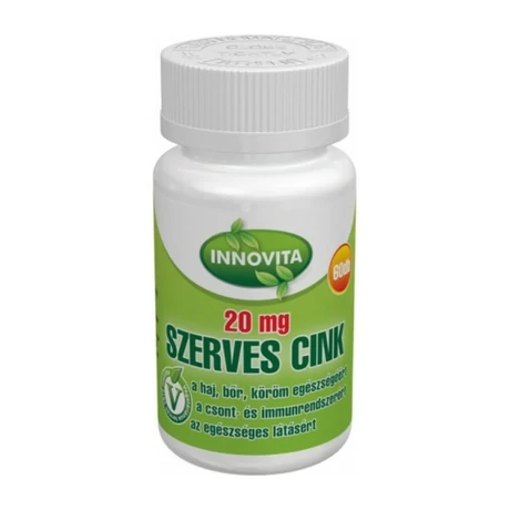 Innovita Szerves Cink 20mg 60db