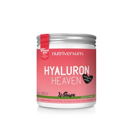 Nutriversum Wshape Hyaluron Heaven 200g matcha-eper