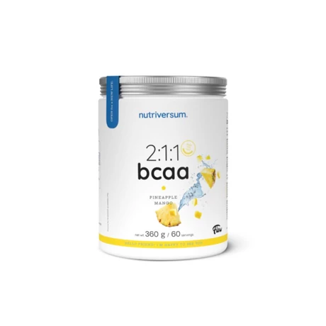 Nutriversum Flow 2:1:1 BCAA 360g ananász-mangó