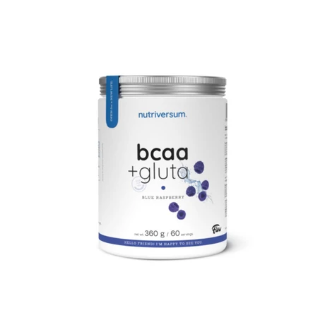 Nutriversum Flow BCAA+Glutamine 360g blue raspberry