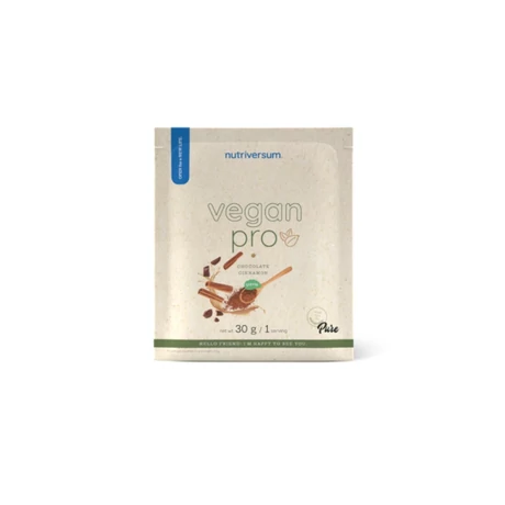 Nutriversum Pure Vegan Pro 30g - csokoládé-fahéj stevival