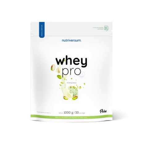 Nutriversum Pure Whey Pro 1000g Pisztácia
