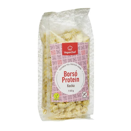 VeganChef borsófehérje kocka 100g