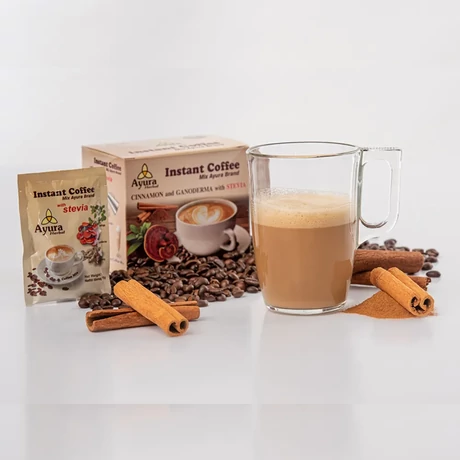 Ayura Fahéjas Cappuccino ganoderma gombával 150g