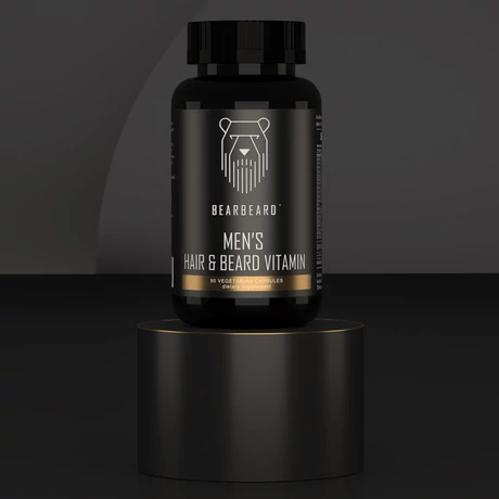 BearBeard Men's Hair&Beard vitamin 90x (Sz)