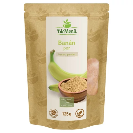 Biomenü Banán por 125 g