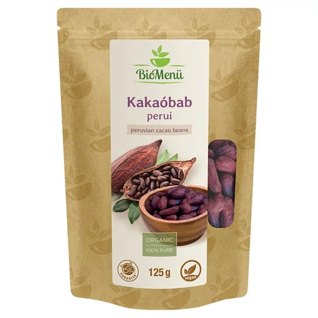 Biomenü Kakaóbab perui 125 g