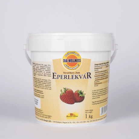 Dia-Wellness Eper lekvár 1kg vödrös